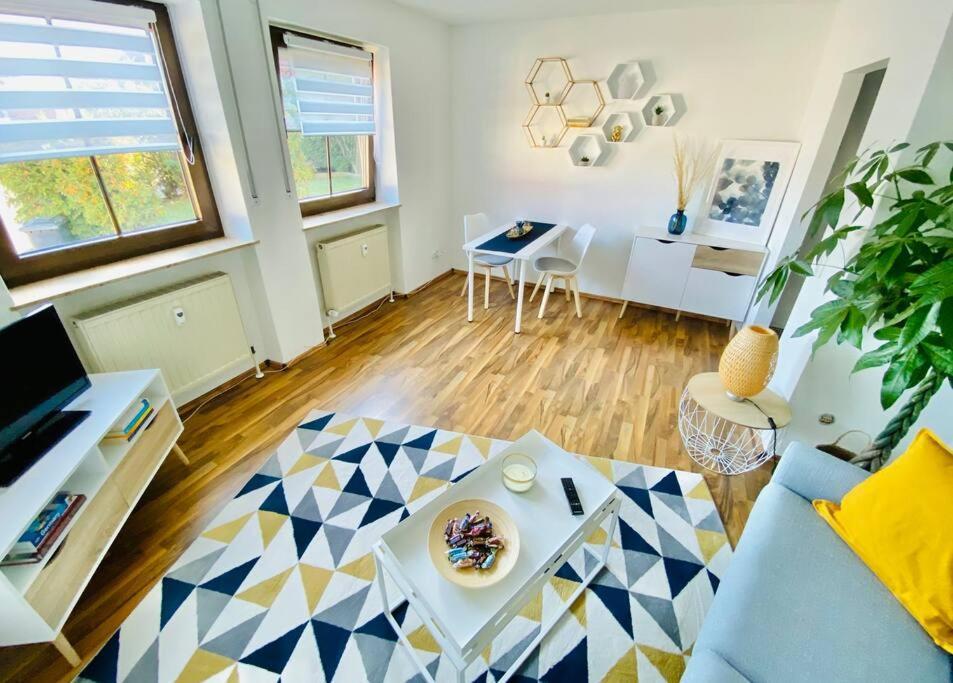 Moderne Wohnung In Vorstadtidylle Zu Bayreuth Heinersreuth Dış mekan fotoğraf